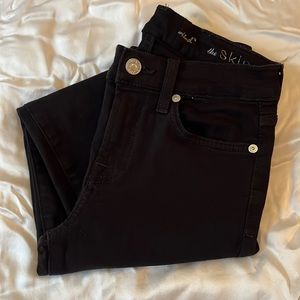 Black Seven for all Mankind Skinny Jegging size 23